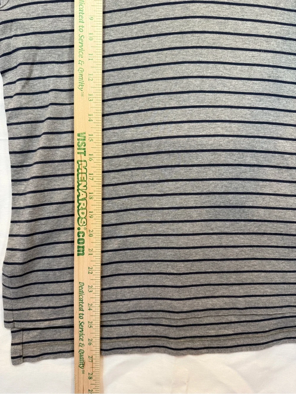 Polo Ralph Lauren Pima Soft Touch Striped Polo Gray Navy Size L
